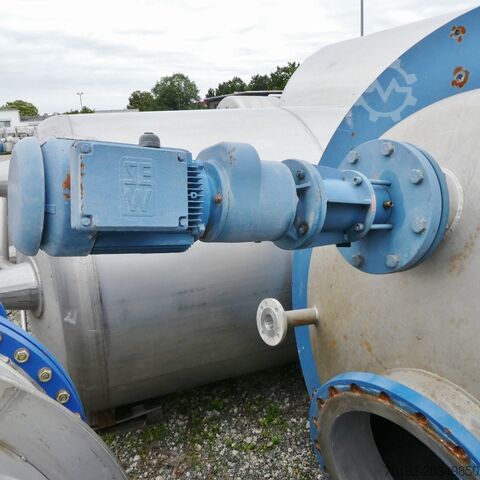 2750 liter verwarmbare/koelbare drukvat van V4A Kleiser und Lösch 8088