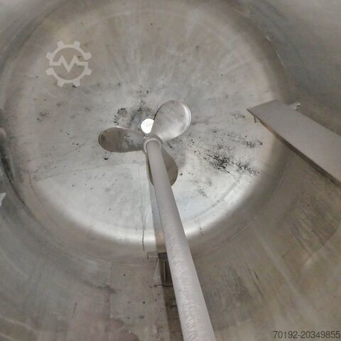 2765 liter verwarmbare/koelbare drukvat van V4A A.C. KOSIK 8109