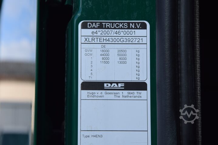 Standaard trekker Daf XF 530 FT Retarder Leder Standklima Hydraulik
