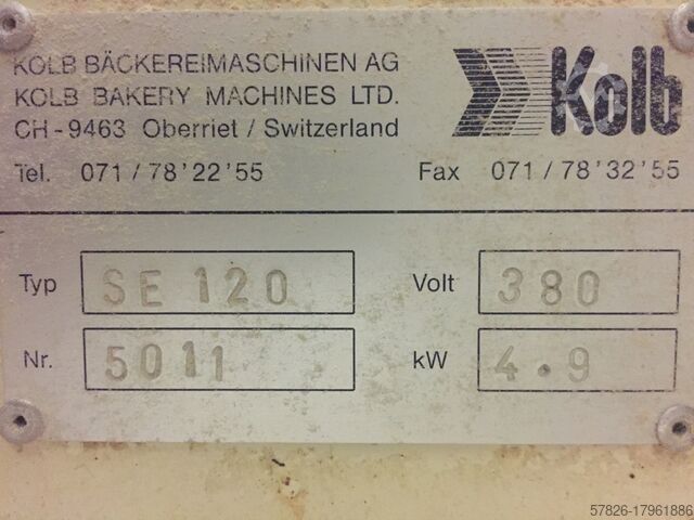 Macchina per mescolare e battere Hahn SE 120/140L Aufschlag- und Rührmaschine