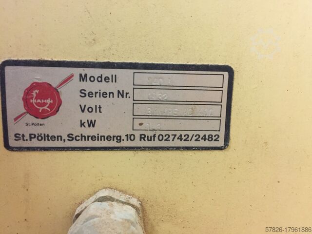 Macchina per mescolare e battere Hahn SE 120/140L Aufschlag- und Rührmaschine