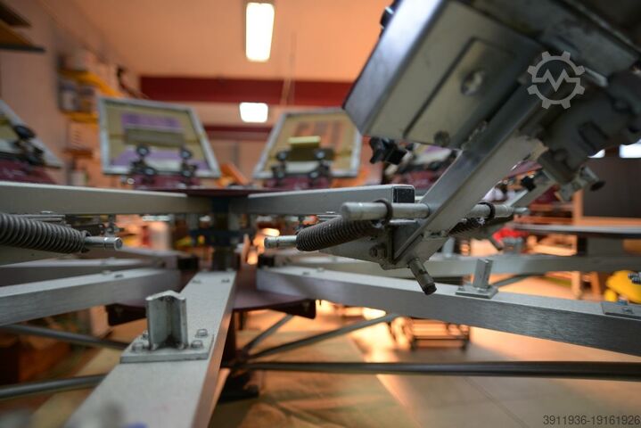 ZEEFDRUKMACHINE Antec  screen printing Legend 8/8 The World's Finest Manual Mac
