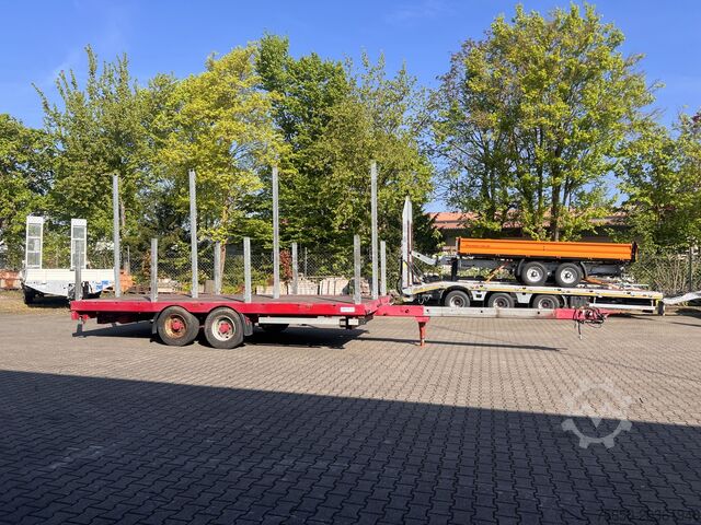 Otevřený přívěs Auwaerter X-LTL110  Tandempritsche, ausziehbar