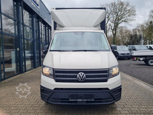 Curtain sider van VW Crafter 35 Pritsche TDi Schiebe Plane L4
