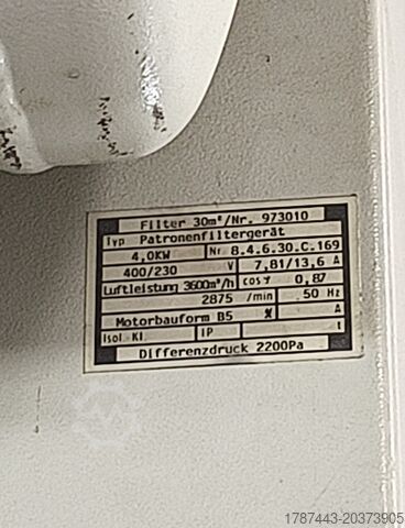 Sistema di depolverazione dell'aria di scarico Unbekannt