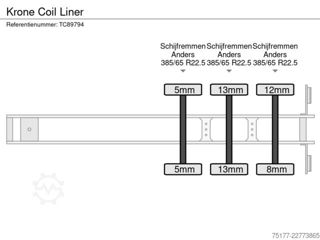 Schuifzeilen Krone Coil Liner