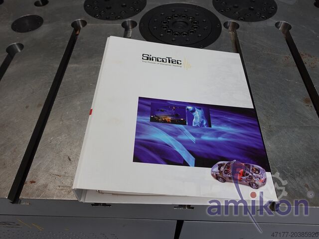 Resonantie testmachine SincoTec POWER SWING 20 kN Mot Big Table