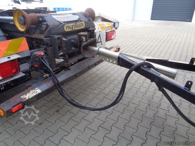 Remorque ouverte avec bâche KRONE AZ 18 F Staplerhalterung 7,3 Meter