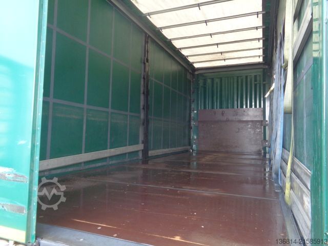 Remorque ouverte avec bâche KRONE AZ 18 F Staplerhalterung 7,3 Meter