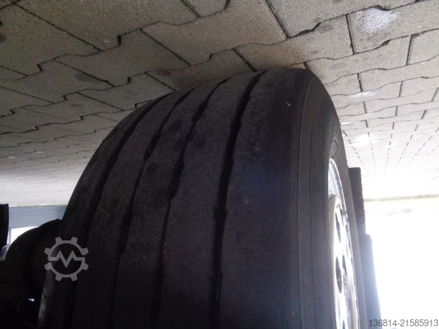 Remorque ouverte avec bâche KRONE AZ 18 F Staplerhalterung 7,3 Meter