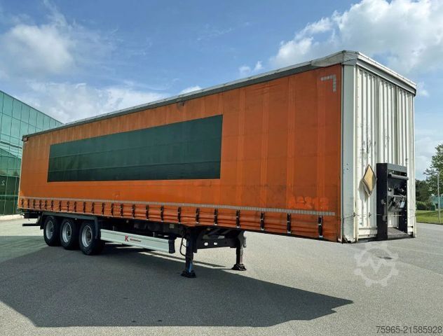 Otevřený návěs s plachtou  Other KAESSBOHRER  MAXIMA   DRUM BRAKES     SLID