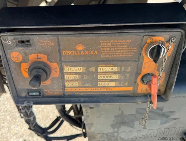 Box semitrailer  Other HTF  2-AS  HEIWO  1240 x 250 x 272 CM INWE