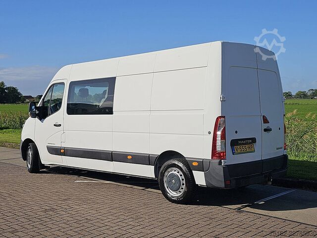 Stationvogn med højt tag RENAULT MASTER 2.3 L3H2 Dubbele Cabine Airco NAP 1e Eig...