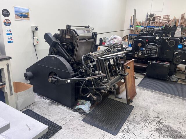 Macchina da stampa tipografica Heidelberg SBB