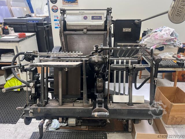 Macchina da stampa tipografica Heidelberg SBB