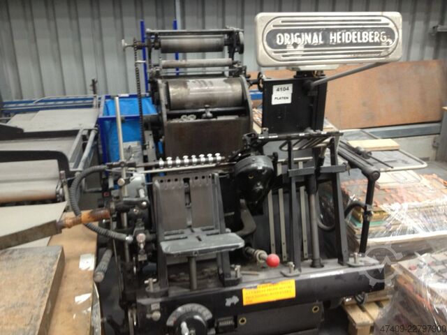 Macchina da stampa tipografica Heidelberg SBB