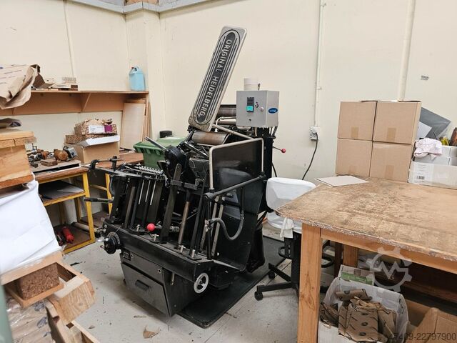 Macchina da stampa tipografica Heidelberg SBB