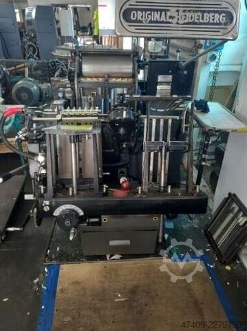 Macchina da stampa tipografica Heidelberg SBB
