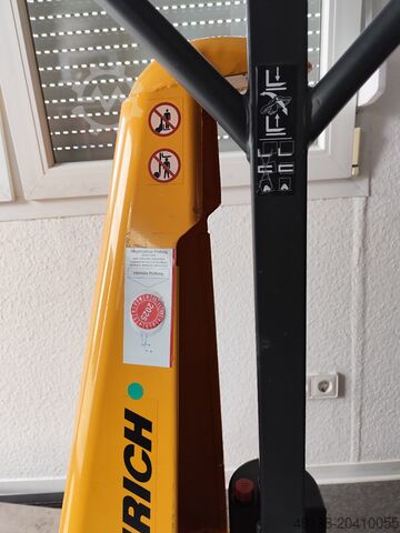 Stivuitor cu foarfecă Manuel, cu protecție împotriva exploziilor Jungheinrich AMX 10 - Ex II GD