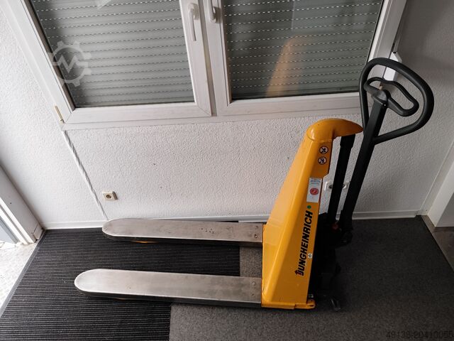 Stivuitor cu foarfecă Manuel, cu protecție împotriva exploziilor Jungheinrich AMX 10 - Ex II GD