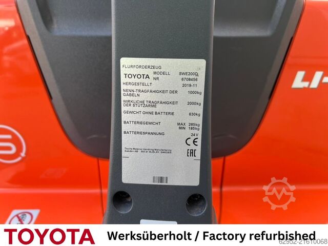 High Lift stacker Toyota SWE 200 D