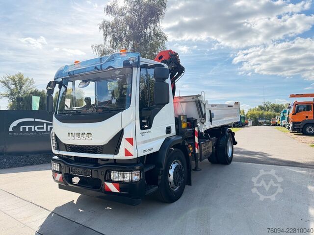 Autolaadkraan IVECO Eurocargo 180-320 KRAN 14m FUNK KIPPER AHK