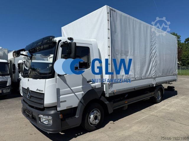 Plachtová dodávka MERCEDES-BENZ ATEGO 818 L Pritsche/Pl. 6,1 m*Klima*Diff.-Sp.