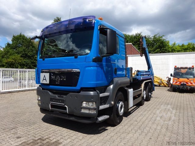 Absetzkipper LKW MAN 26.400 TGS MEILLER Absetzkipper + Lenkachse