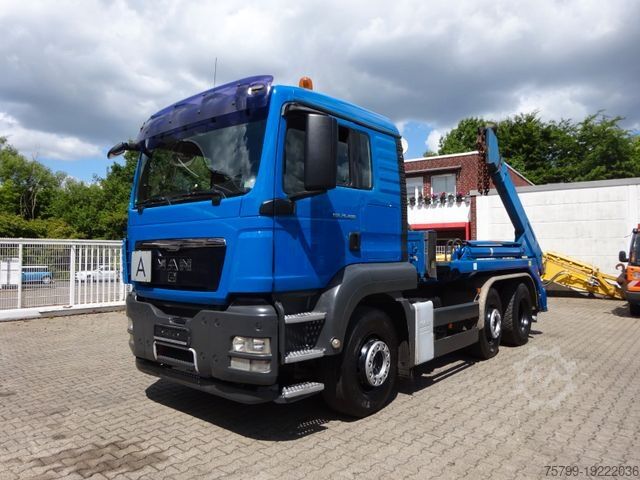Absetzkipper LKW MAN 26.400 TGS MEILLER Absetzkipper + Lenkachse