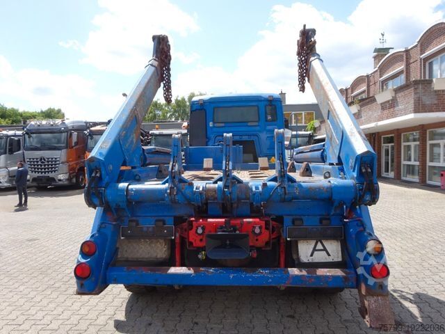 Absetzkipper LKW MAN 26.400 TGS MEILLER Absetzkipper + Lenkachse