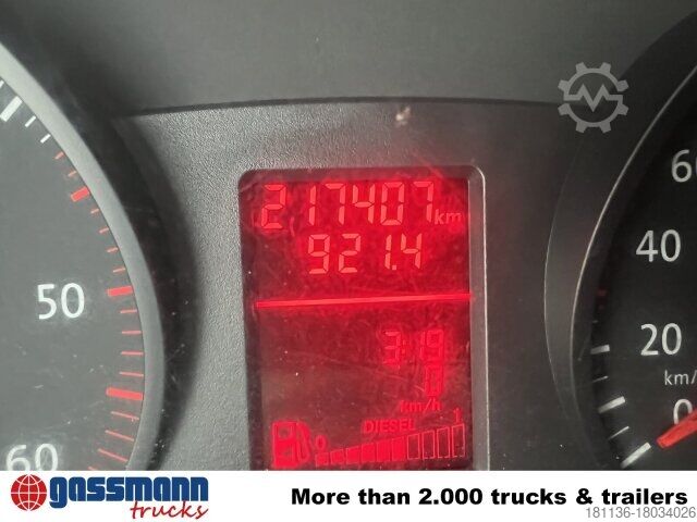 Sklápěcí dodávka Volkswagen Crafter 2.5 TDI 4x2 Doka, Meiller Kipper