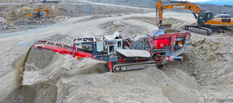 μονάδα θραύσης Sandvik USED SANDVIK MOBILE CRUSHER FOR SALE