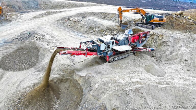 μονάδα θραύσης Sandvik USED SANDVIK MOBILE CRUSHER FOR SALE