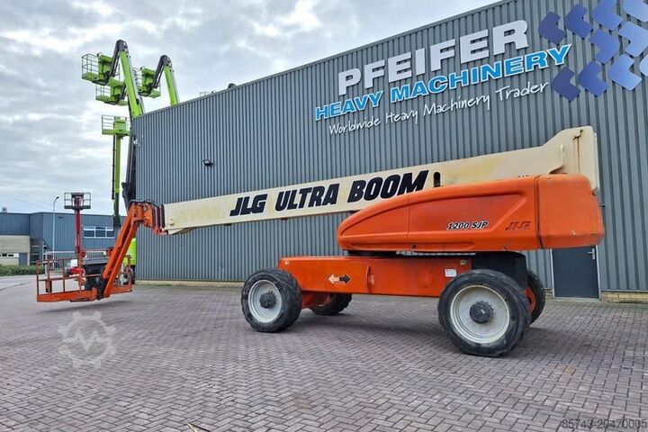 Αρθρωτή τηλεσκοπική πλατφόρμα εργασίας JLG 1200SJP Diesel, 38.7m Working Height, 23.5m Reach,