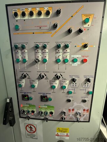 Stationary concrete mixing plant EUROMECC Euro5 MAX Wet