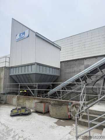 Stationary concrete mixing plant EUROMECC Euro5 MAX Wet