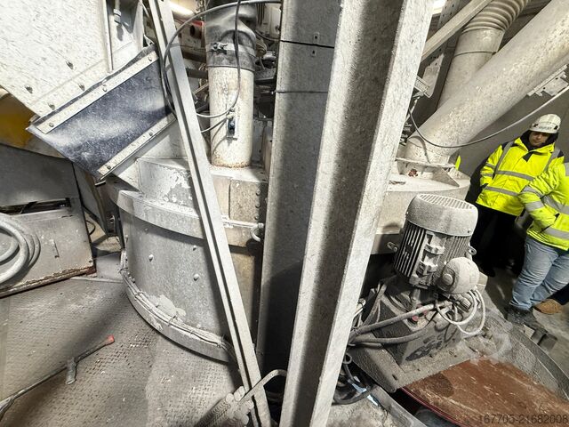 Stationary concrete mixing plant EUROMECC Euro5 MAX Wet