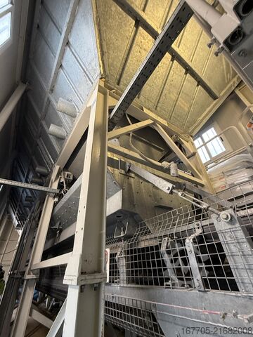 Stationary concrete mixing plant EUROMECC Euro5 MAX Wet