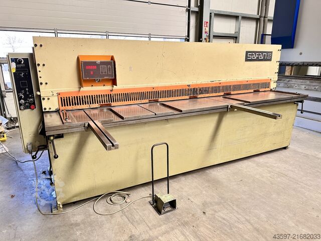 Hydraulic guillotine shear Safan VS 310-6