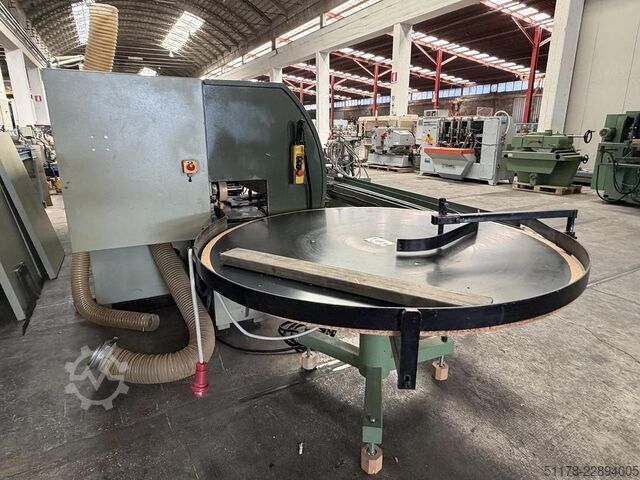 1995 SCM Superset 23 Plus profileringsmaskin med CE-märkning, utrustad med 6 spindlar + 1 universell SCM Superset 23 Plus