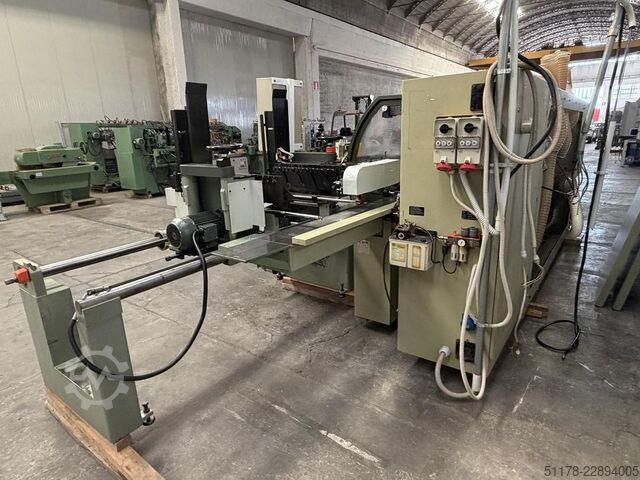 1995 SCM Superset 23 Plus profileringsmaskin med CE-märkning, utrustad med 6 spindlar + 1 universell SCM Superset 23 Plus