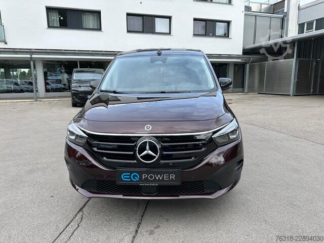 Μίνι λεωφορείο Mercedes-Benz EQT 200 lang 7 Sitzer Wartungspaket rubellitrot