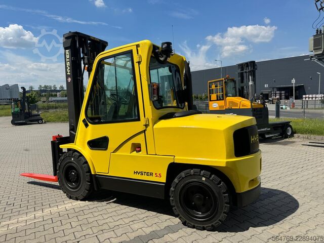 Targonca Hyster H 5.5 XM // Full cabin // Only 6135 hour