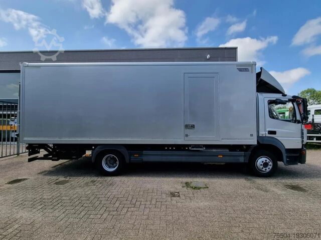 Kuffert Mercedes-Benz Atego 1218 Koffer/ Ladebordwand/ Airco/ Grau Me...