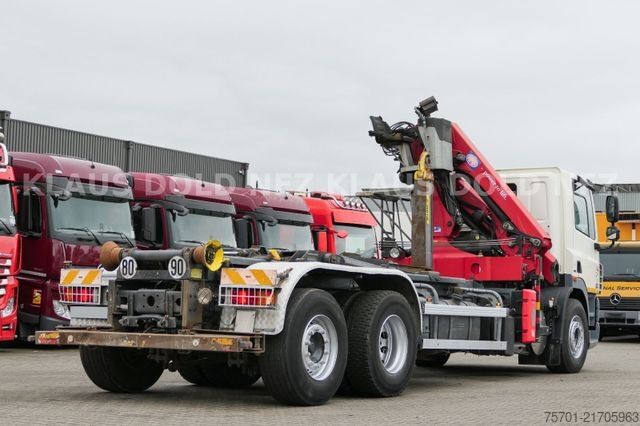 Hákový nosič kontejnerů DAF CF 85.360 Abrollkipper Kran Lift-/Lenkachse