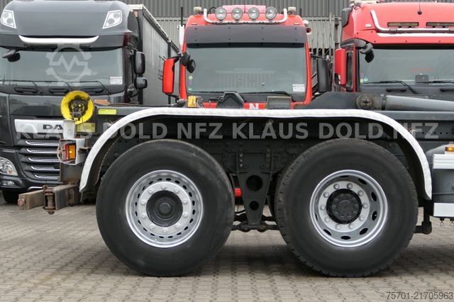 Hákový nosič kontejnerů DAF CF 85.360 Abrollkipper Kran Lift-/Lenkachse