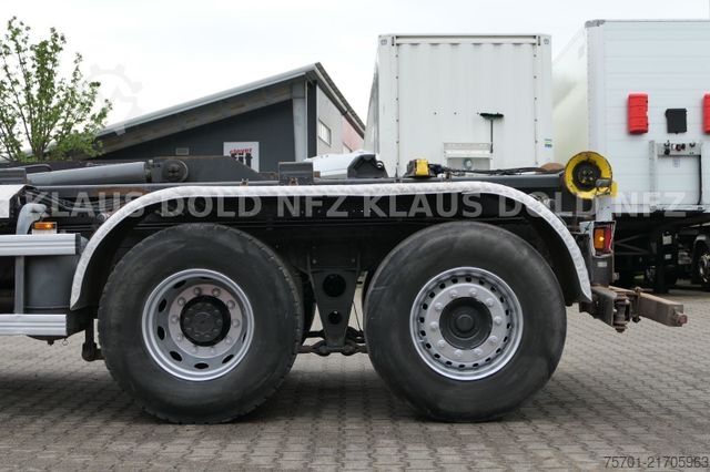 Hákový nosič kontejnerů DAF CF 85.360 Abrollkipper Kran Lift-/Lenkachse
