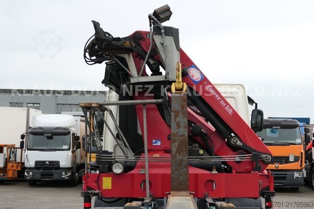 Hákový nosič kontejnerů DAF CF 85.360 Abrollkipper Kran Lift-/Lenkachse