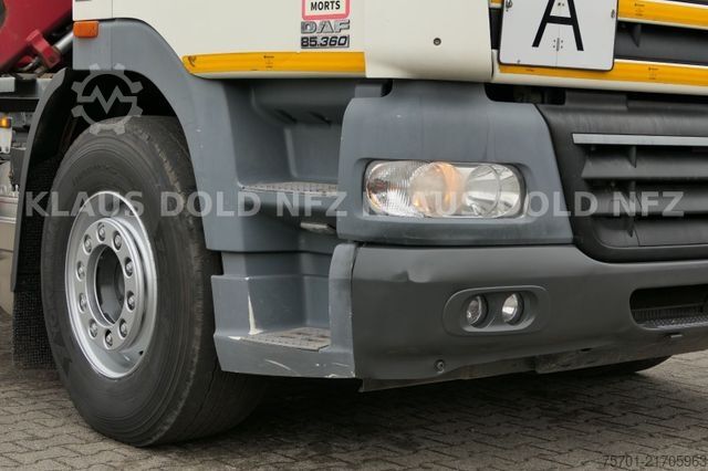 Hákový nosič kontejnerů DAF CF 85.360 Abrollkipper Kran Lift-/Lenkachse