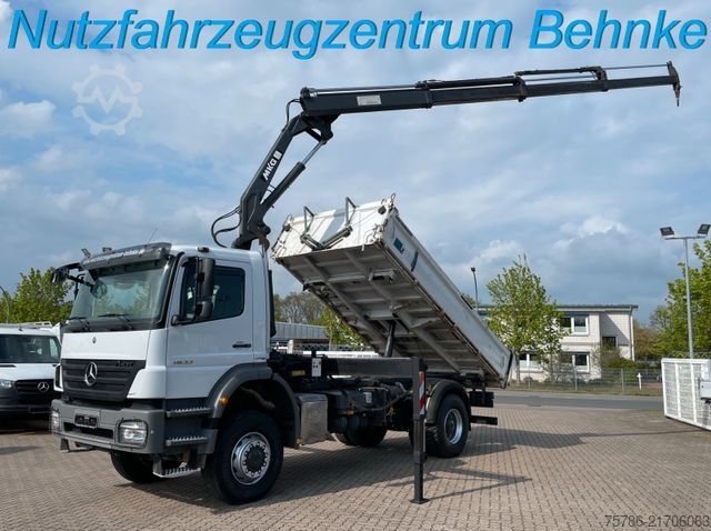 Billenő teherautó MERCEDES-BENZ Axor 1833 AK 4x4/ Meiller/ MKG 10m=1t/ Org. 139t
